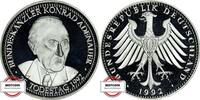 BRD Medaille - Konrad Adenauer - versilbert - gekapselt -