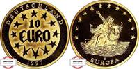 BRD Medaille - 10 Euro - gekapselt -