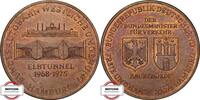 DEUTSCHLAND Medaille - Eröffnung des Elbtunnels -