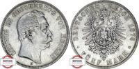 HESSEN 5 Mark J 67 - geprägt unter Großherzog Ludwig III. -