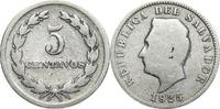 EL SALVADOR 5 Centavos KM 129 - Kursmünze -