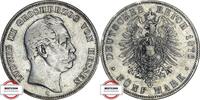 HESSEN 5 Mark J 67 - geprägt unter Großherzog Ludwig III. -