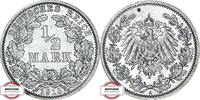 KAISERREICH 1/2 Mark J 16 - Kursmünze -