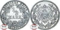 KAISERREICH 1/2 Mark J 16 - Kursmünze -