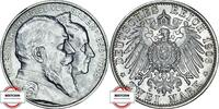 BADEN 2 Mark J 34 - Friedrich I. - zur Goldenen Hochzeit -