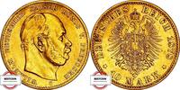 PREUßEN 10 Mark J 245 - Kaiser Wilhelm I. -