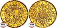 BREMEN 10 Mark J 204 - Stadtwappen der Hansestadt Bremen - TOP - SELTEN -