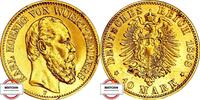 WÜRTTEMBERG 10 Mark J 292 - König Karl -