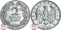 2 Mark 1926 J WEIMAR J 320 - Kursmünze fast VZ
