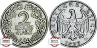 2 Mark 1927 J WEIMAR J 320 - Kursmünze SS+