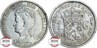 NIEDERLANDE 1 Gulden KM 148 - Königin Wilhelmina -