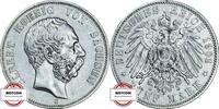 SACHSEN 5 Mark J 125 - König Albert -