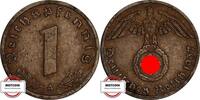 DRITTE REICH 1 Reichspfennig 1937 A J 361 - Kursmünze VZ 4.25 £4.04 £  +  8.67 £ shipping