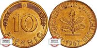 BRD 10 Pfennig 1967 G J 383 - Kursmünze VZ 24.97 £23.72 £  +  8.67 £ shipping
