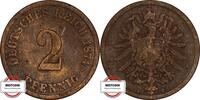 KAISERREICH 2 Pfennig 1874 C J 2 - Kursmünze SS 7.63 £7.25 £  +  8.67 £ shipping