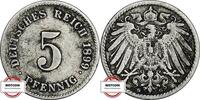 KAISERREICH 5 Pfennig 1899 G J 12 - Kursmünze SS 6.50 £6.18 £  +  8.67 £ shipping