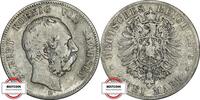 SACHSEN 2 Mark 1876 E J 121 - König Albert S+ Belag 52.02 £49.42 £  +  8.67 £ shipping