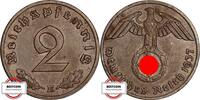DRITTE REICH 2 Pfennig 1937 E J 362 - Kursmünze VZ 32.94 £31.30 £  +  8.67 £ shipping