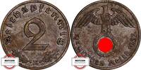 DRITTE REICH 2 Pfennig 1937 E J 362 - Kursmünze SS+ 25.14 £23.97 £  +  8.67 £ shipping