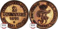 MECKLENBURG-SCHWERIN 2 Pfennige 1872 B AKS 49 - Großherzog Friedrich Fra... 12.83 £12.19 £  +  8.67 £ shipping