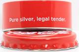 Sonstiges  Coca-Cola Coke 4" Tin Round Container Red Soda Pop Memorabilia Storage Ad Promo