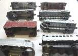 Sonstiges  Midgetoy 11-Piece Lot of Trains Railroad Model Diecast Metal Original Toys - P49