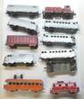 Sonstiges  Midgetoy 11-Piece Lot of Trains Railroad Model Diecast Metal Original Toys - P49