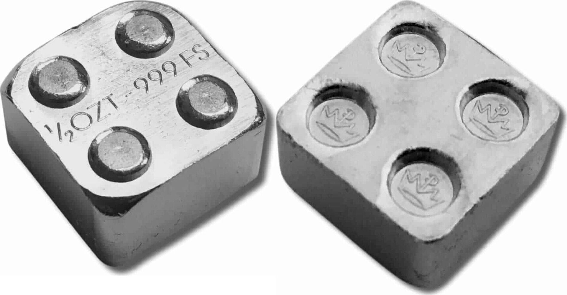 1oz Silver Building Block Bar