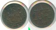 Weltmünzen 1/2 Pice East India Company Coin - Copper Coin- KR347 -