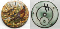 Sonstiges Hampden 18 Size Pheasant Cock Hen Tallgrass Pocket Watch Porcelain Dial LW521 -