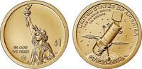 USA Dollar 2020-P Space Telescope MD Innovation Golden Coin Philadelphia Mint AIP08 -