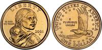USA $1 Coin 2001-D Sacagawea Native Dollar Denver mint NAD01 -