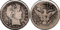USA Half Dollar 1906-S Barber Silver - San Francisco Mint - MC91 -
