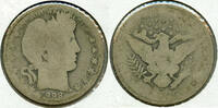 USA Half Dollar 1898-O Barber Silver - New Orleans Mint - RX727 -