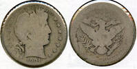 USA Half Dollar Barber Silver - Philadelphia Mint - BQ747 -