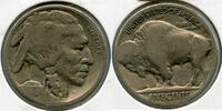 USA Buffalo Nickel 1921-S - San Francisco Mint - JL446 -