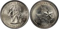 USA Quarter 2004-D Texas State 25C Uncirculated Coin - Denver Mint STD28 Statehood -