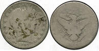 USA Half Dollar 1897-O Barber Silver - Key Date - New Orleans Mint - C984 -