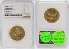 USA $10 Gold 1864-S Liberty NGC AU Details Certified Coin - Cleaned - JJ255 -