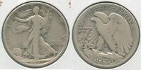 USA Half Dollar 1921-S Walking Liberty Silver 50c San Francisco Mint - SR658 -
