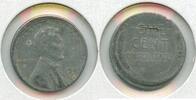 USA Penny Lincoln Steel Wheat 1c Off Center Error Coin - SR723 -