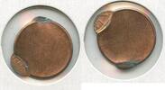 USA Penny Lincoln Memorial 1c No Date Off Center Double Struck Error Coin - SR729 -