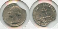 USA Washington Quarter 25c Clipped Planchet Error Coin - SR747 -