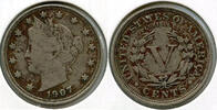 USA Liberty V Nickel - Five Cents - BQ890 -