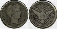 USA Half Dollar 1905-O Barber Silver - New Orleans Mint - A689 -