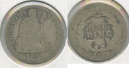 USA Dime 1891-O Seated Liberty Silver  - New Orleans Mint - DN726  11.09 £ Tax included +  -0.74 £ shipping