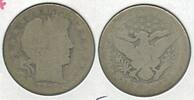 USA Half Dollar 1896-P Silver Barber 50c Philadelphia Mint -SS235 -
