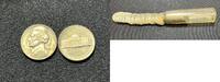 USA Jefferson Nickel 1959-D BU $2 Roll Uncirculated (40) Coins Denver Mint-SS363 -
