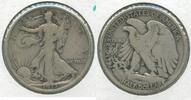 USA Half Dollar 1917-P Silver Walking Liberty 50c Philadelphia Mint - SS399 -