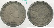 USA Half Dollar 1899-P Silver Barber 50c Philadelphia Mint - SS797 -